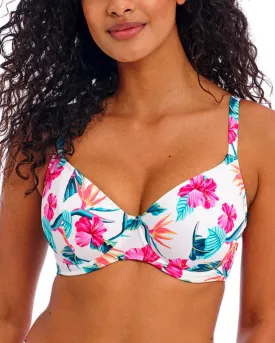 2024 Freya Swim Palm Paradise Plunge Bikini Top - As205002