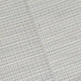 3 5/8 YD PC - Gray/White/Beige Semi-Opaque Textured Woven Decorating Fabric