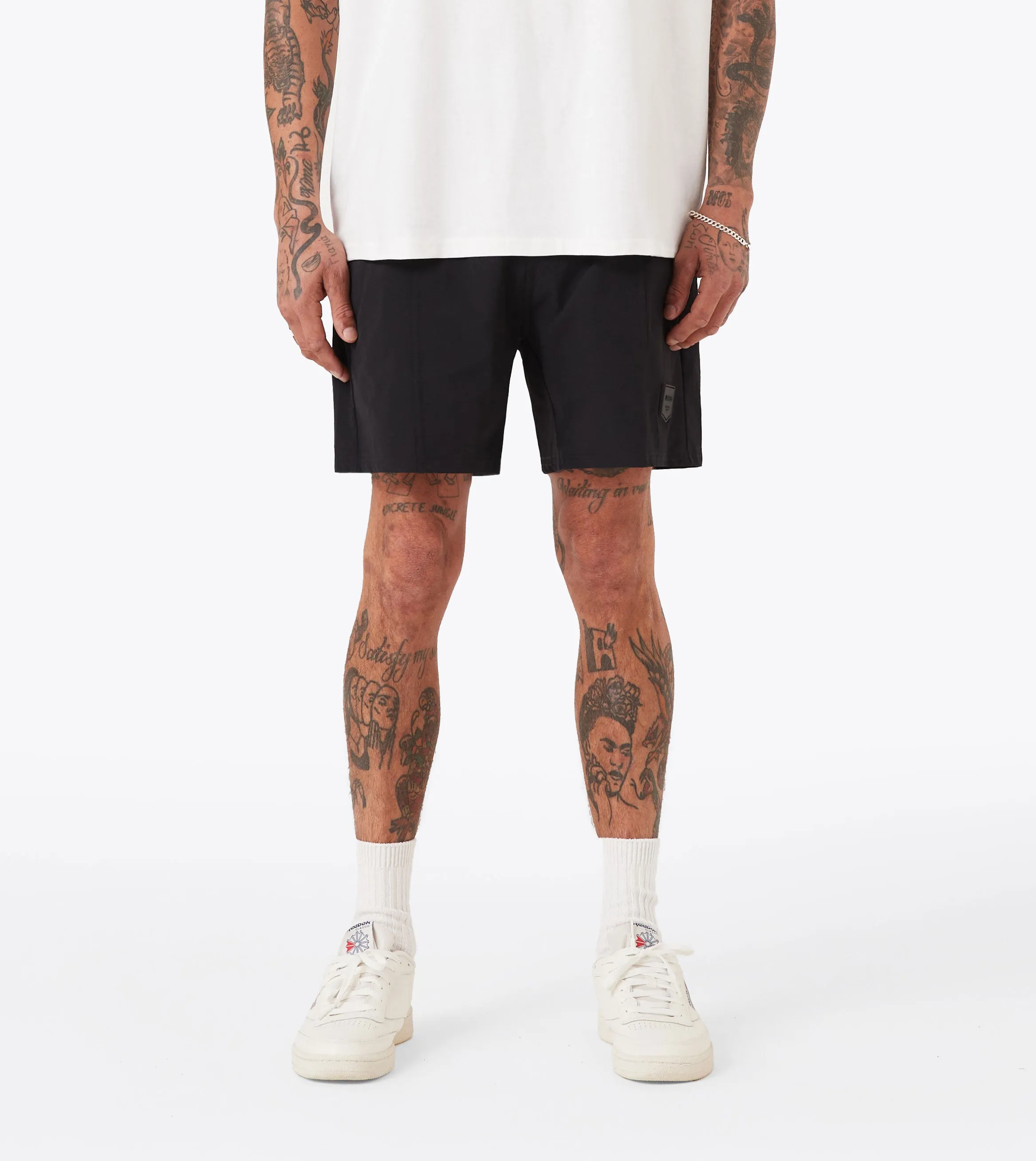 Badge Tech Short Black