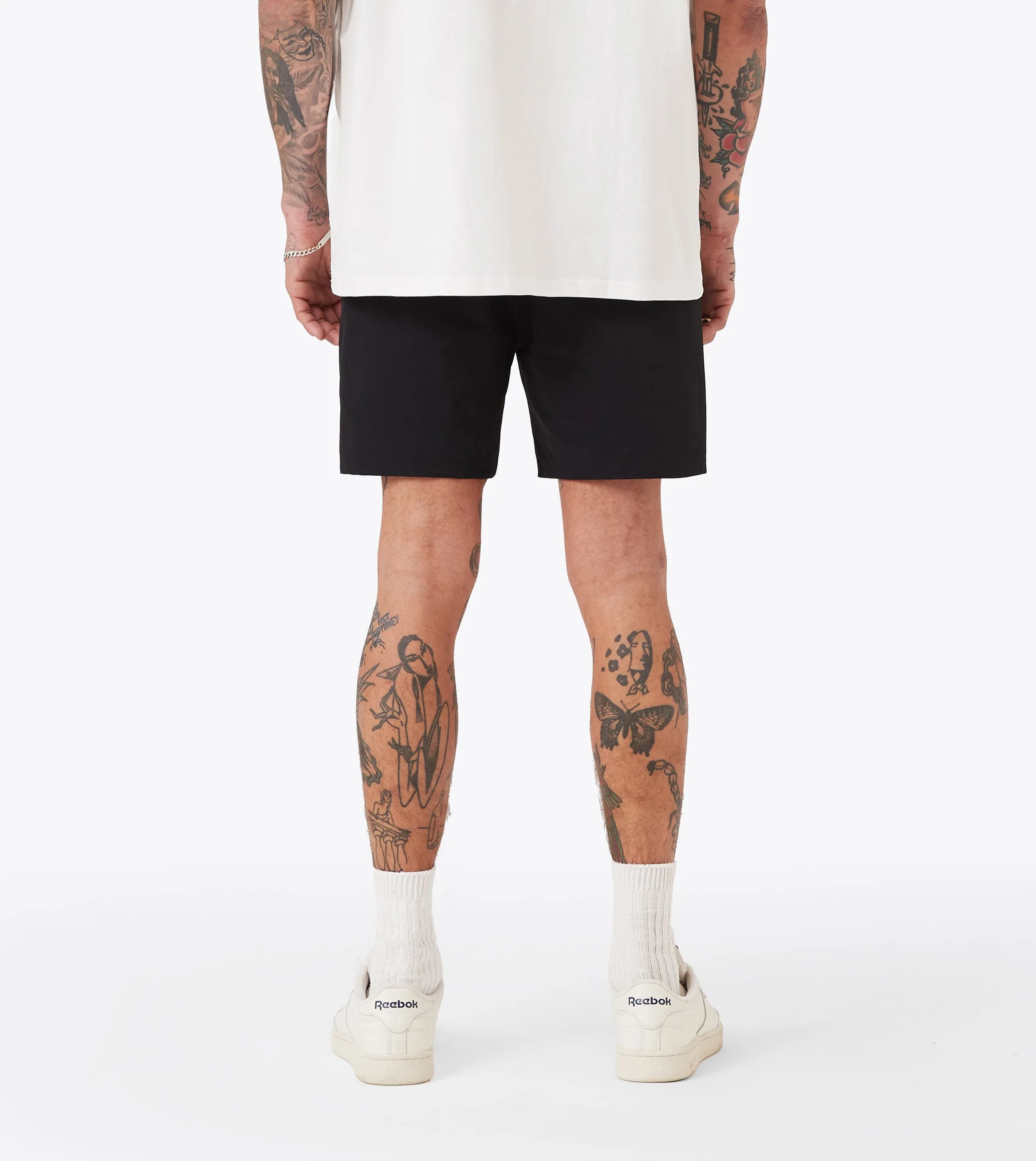 Badge Tech Short Black