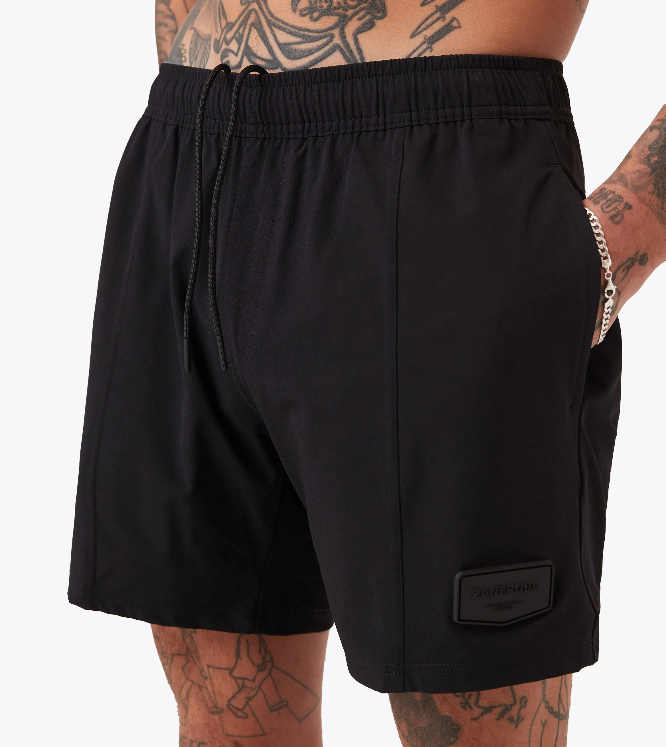 Badge Tech Short Black