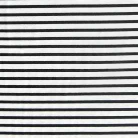 Black and White Summertime Stripe Nylon Spandex Swimsuit Fabric