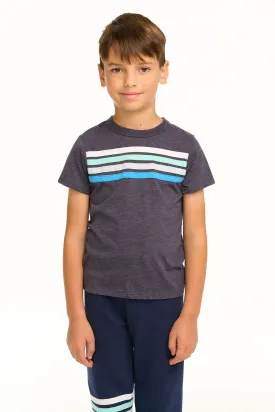 Boy's Recycled Vintage Jersey Coastin' Stripe Tee