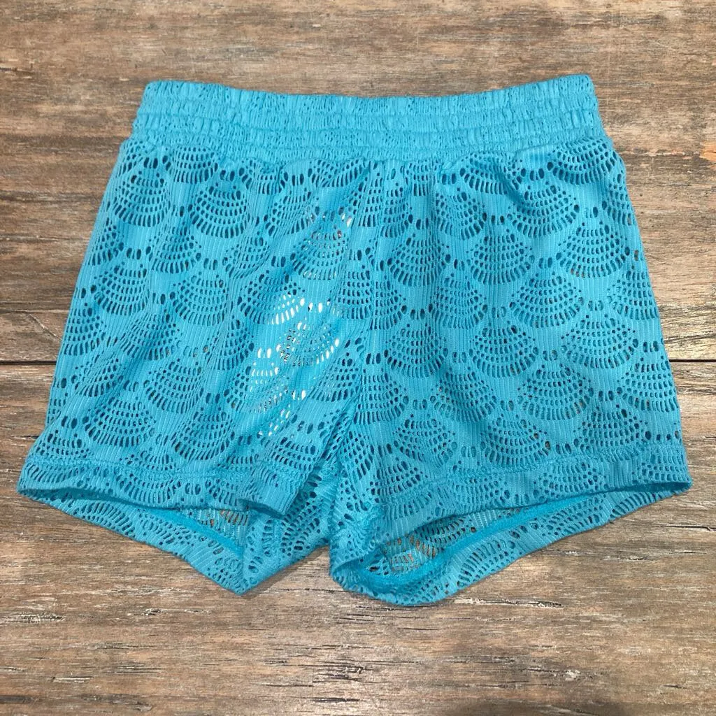 Cat & Jack Turquoise Cover Up Shorts 4-5T