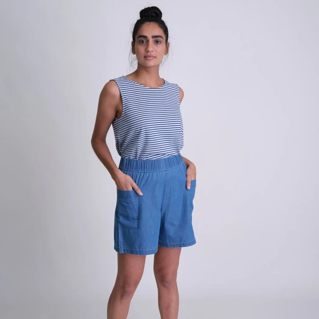 Daria Organic Denim Shorts