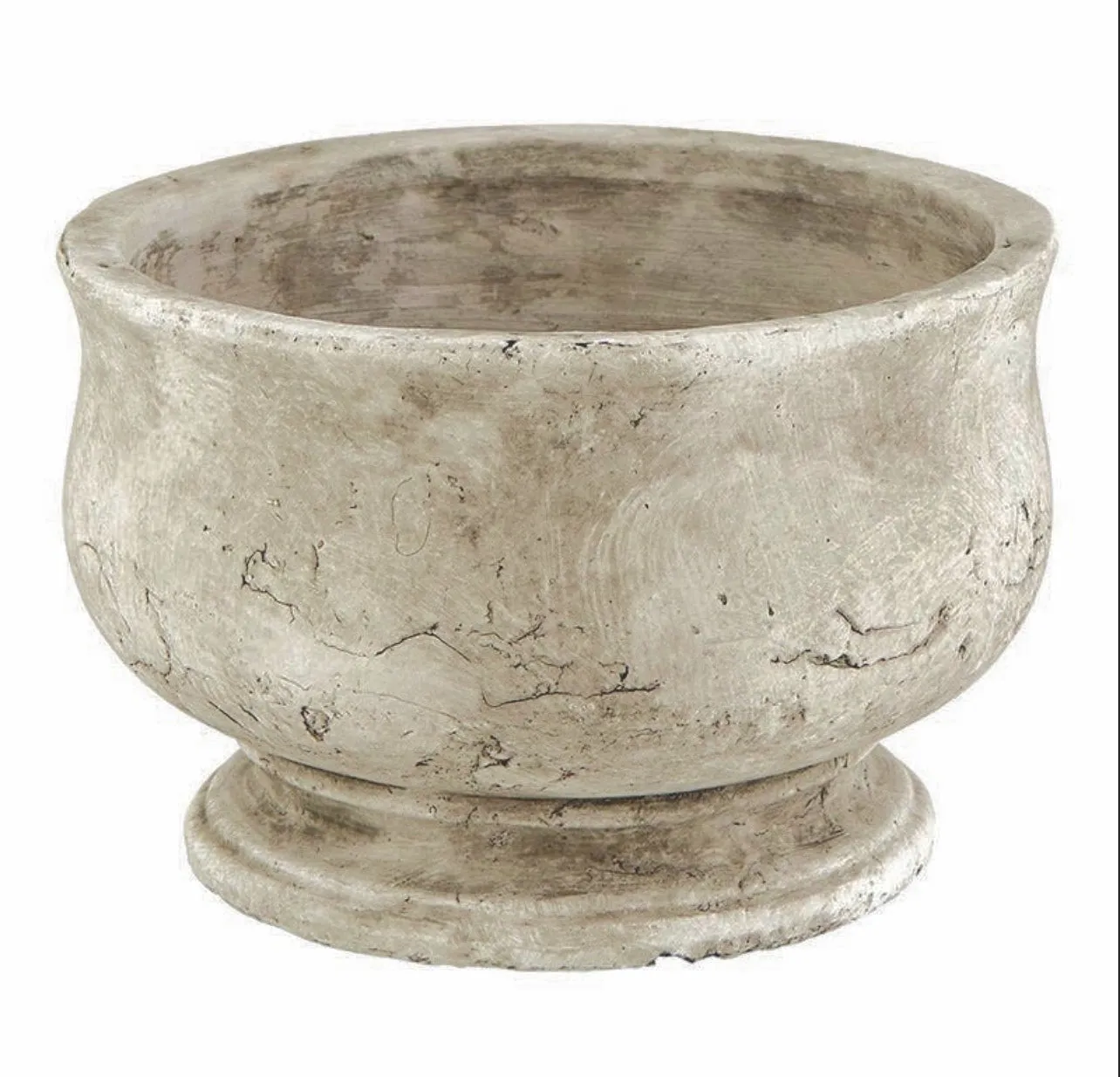 GRAY STONE PLANTER