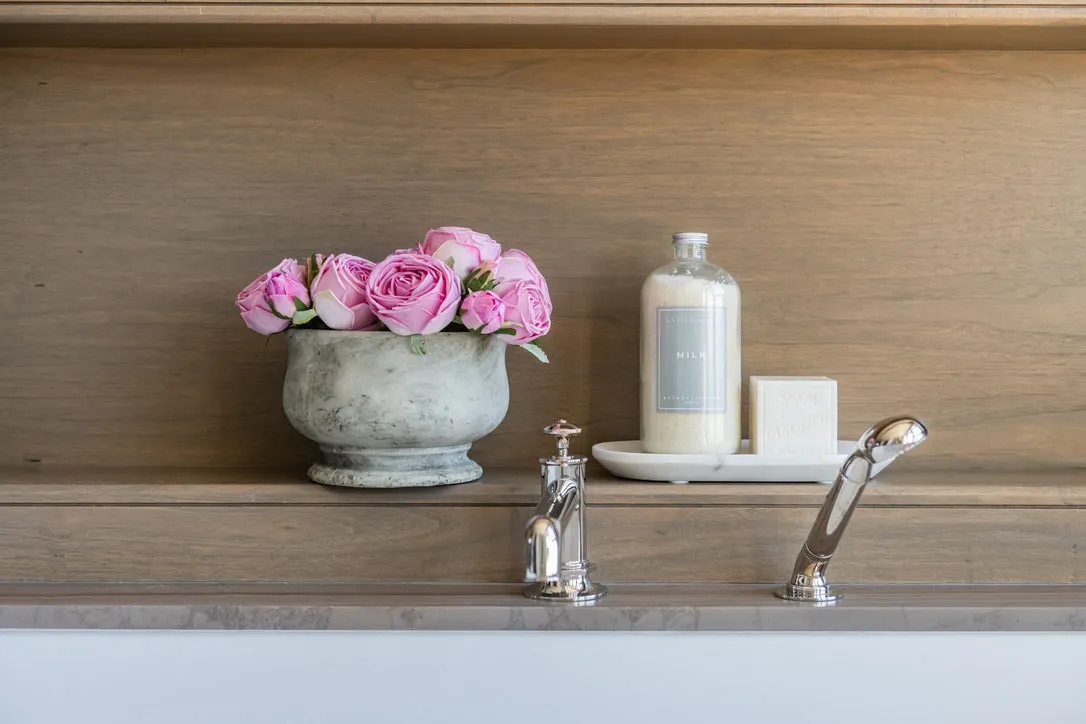 GRAY STONE PLANTER