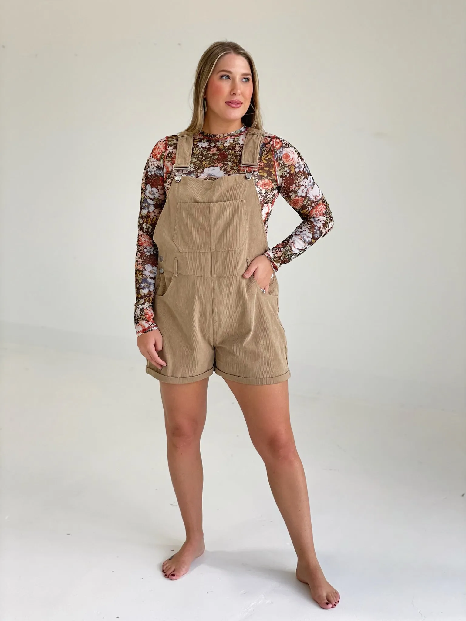 In Transit Overalls - Taupe