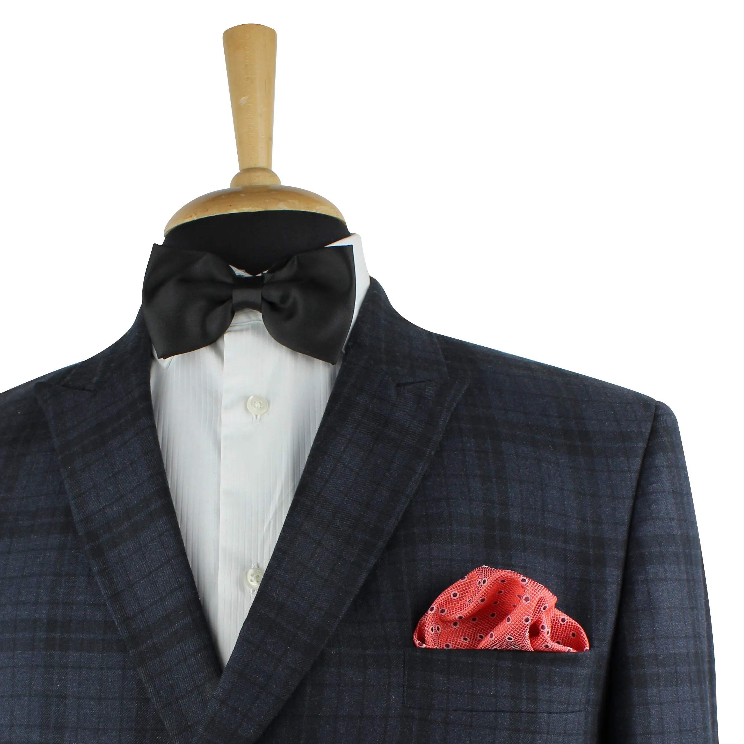 Kovove The Enchanting Polka Dot Red Necktie and Pocket Square Gift Box