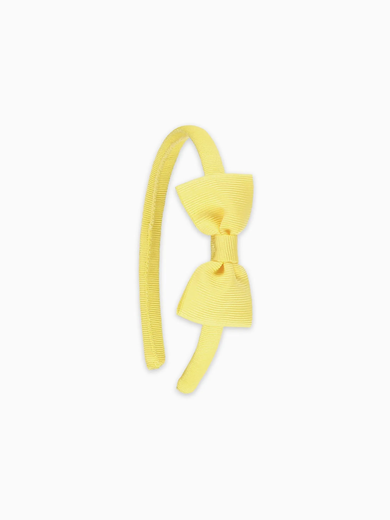 Lemon Small Bow Girl Headband