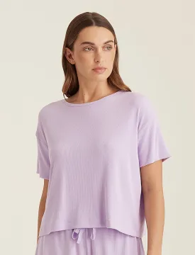 Luxe Rib Soft Touch Tee