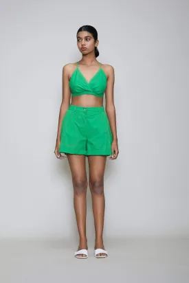 Mati Bralette & Shorts Set - Green