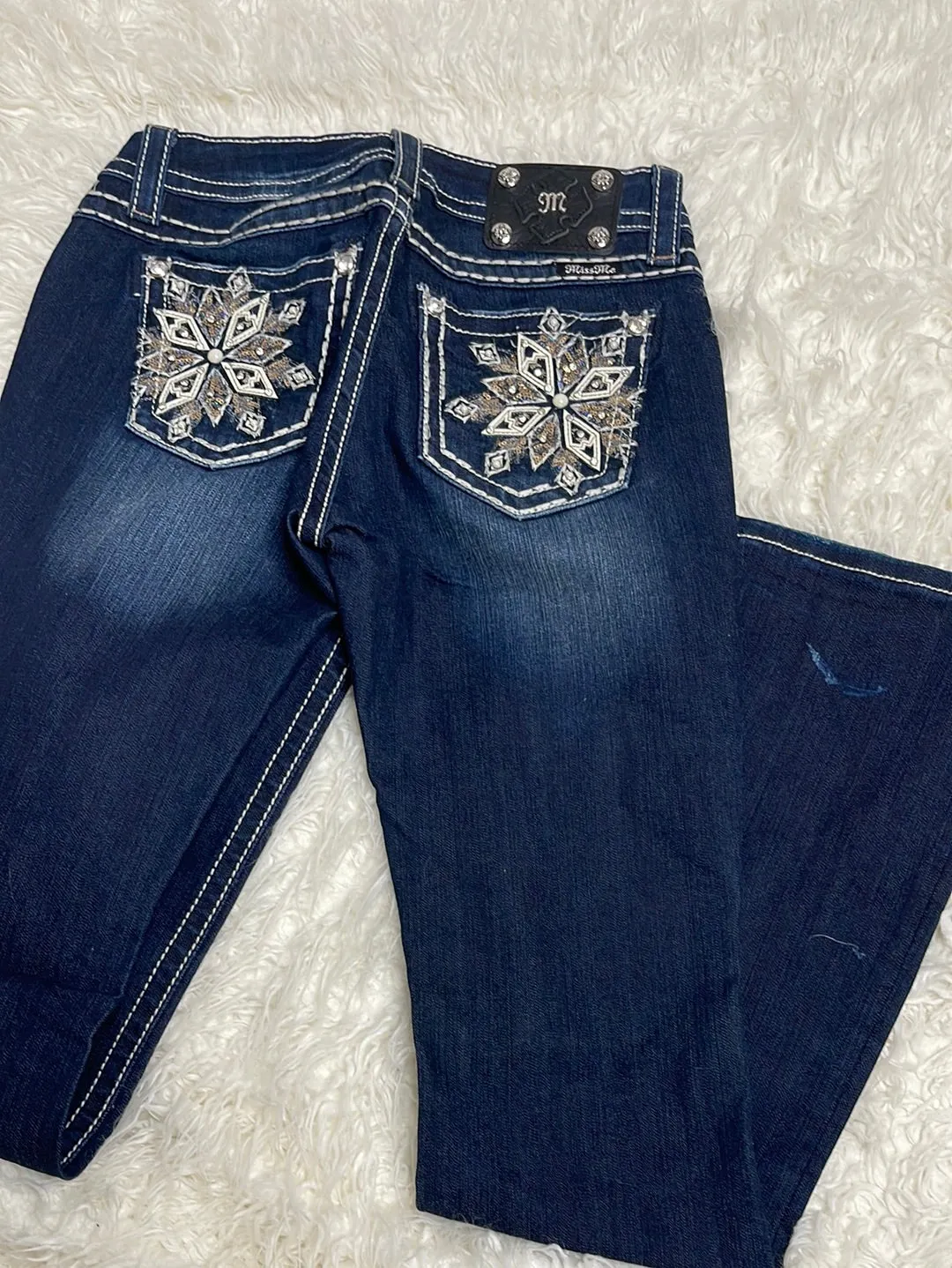 Miss Me Mid Rise Boot jeans mp7096b sz 28