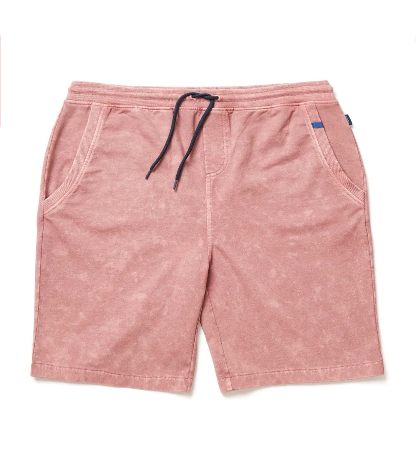 Pink Acid-Washed Shorts