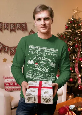 "Dashing Through The Books" Sweatshirt