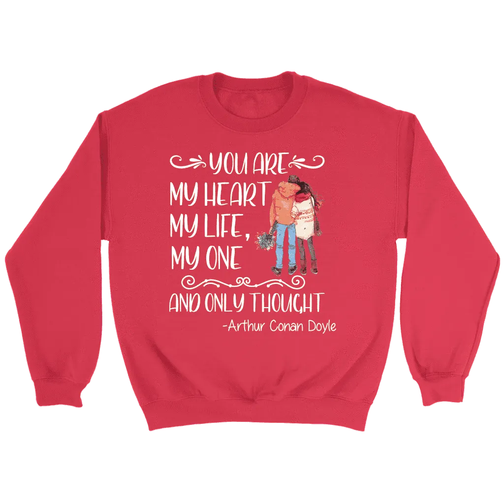 "My heart my life" Sweatshirt