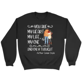 "My heart my life" Sweatshirt