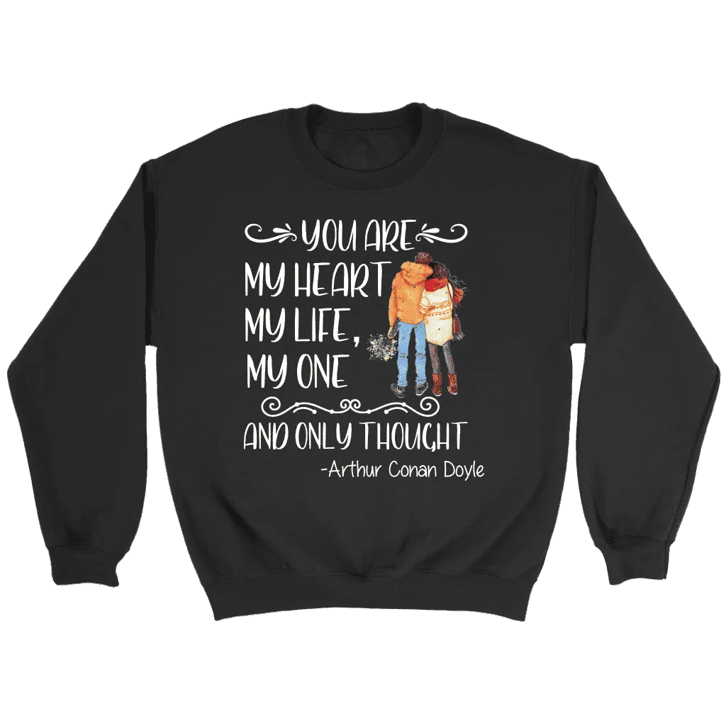 "My heart my life" Sweatshirt