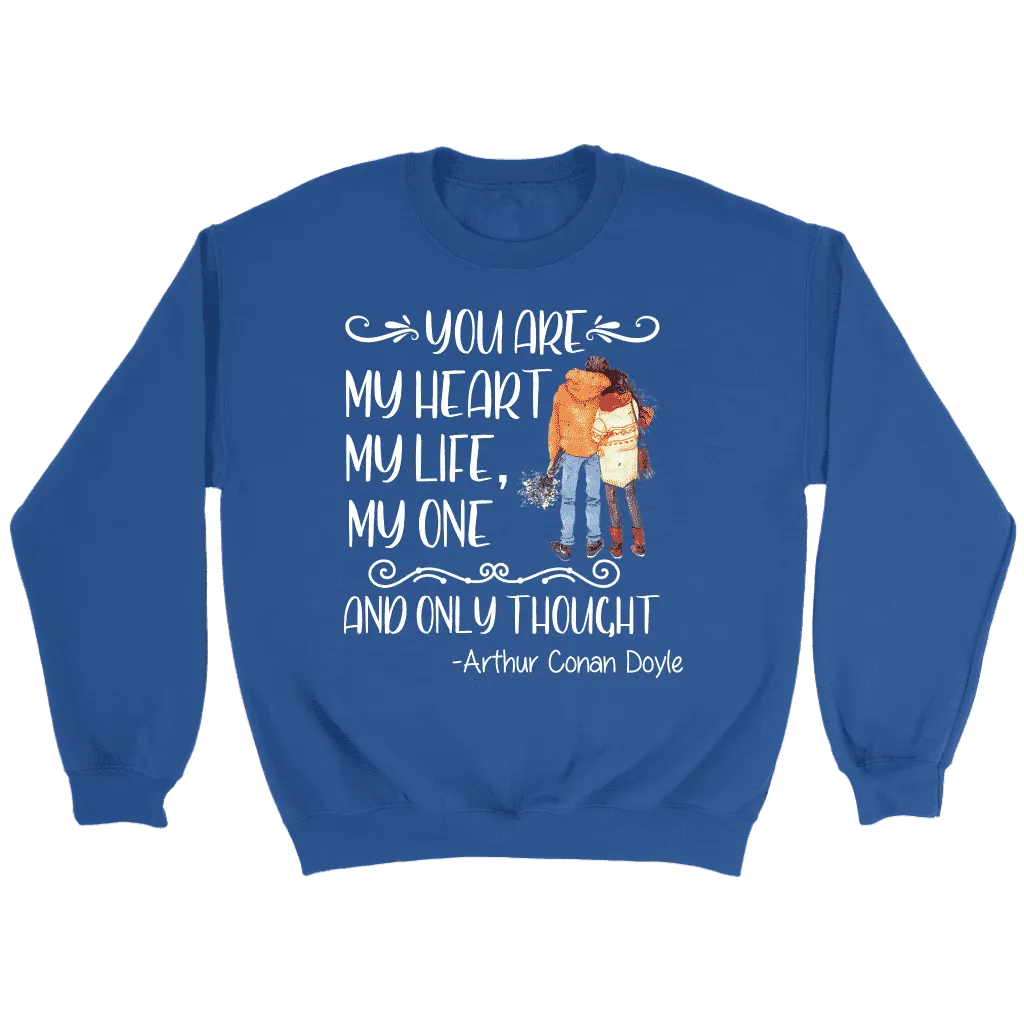 "My heart my life" Sweatshirt