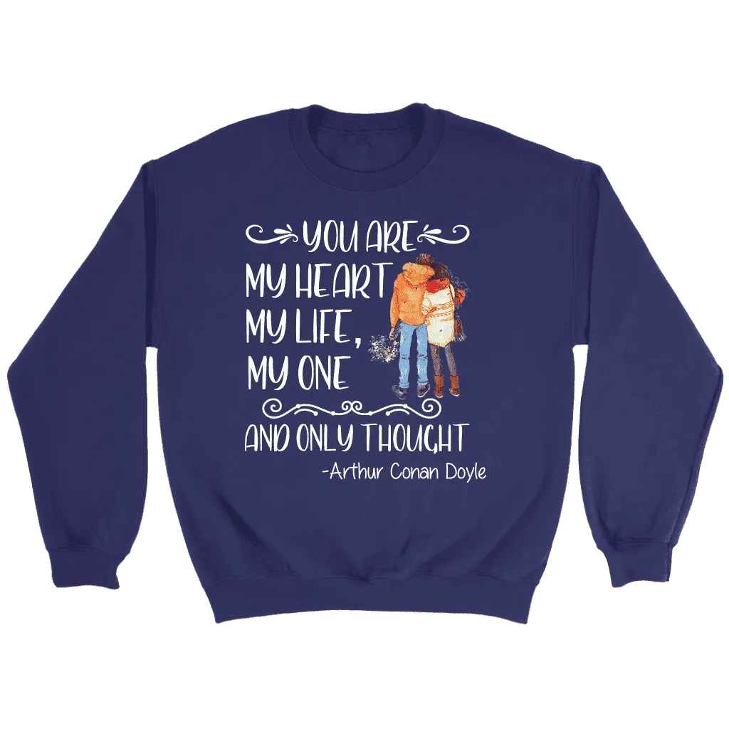 "My heart my life" Sweatshirt