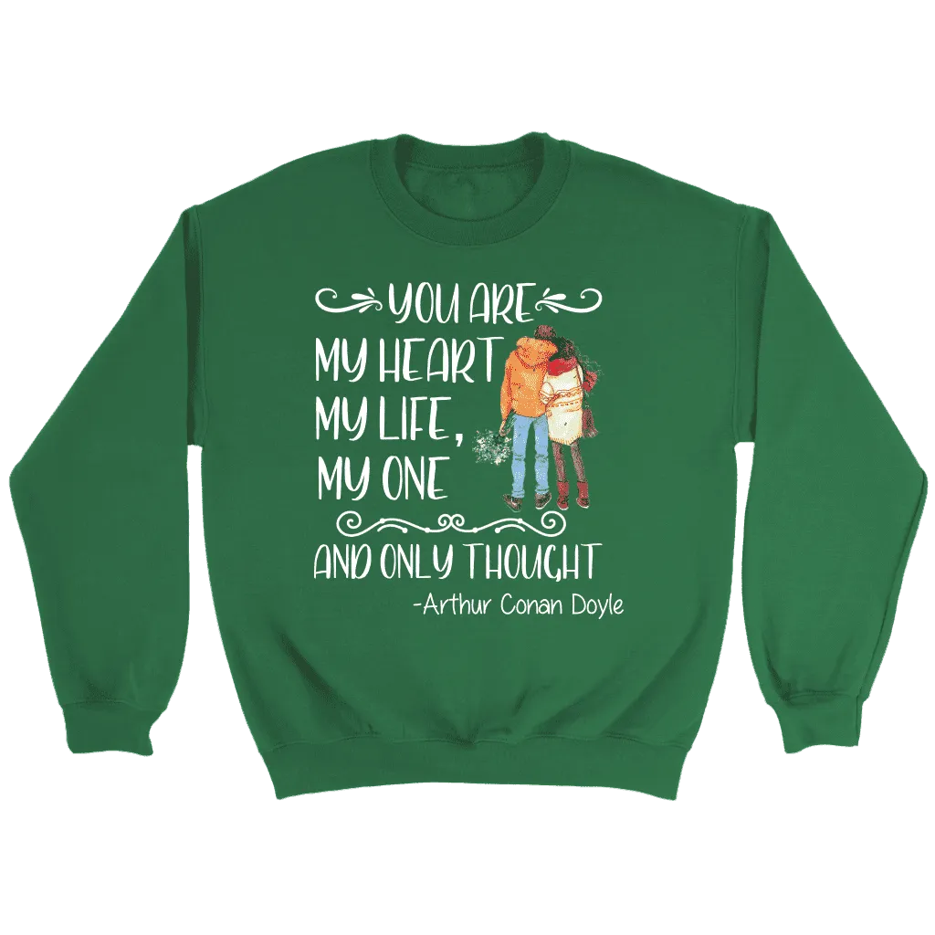 "My heart my life" Sweatshirt