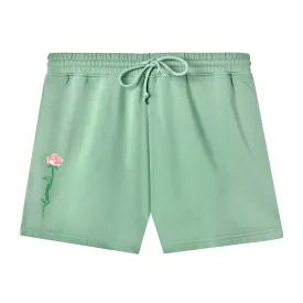 Rose Sweatshort | Green