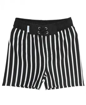 Rugged Butts-B&W striped Swim