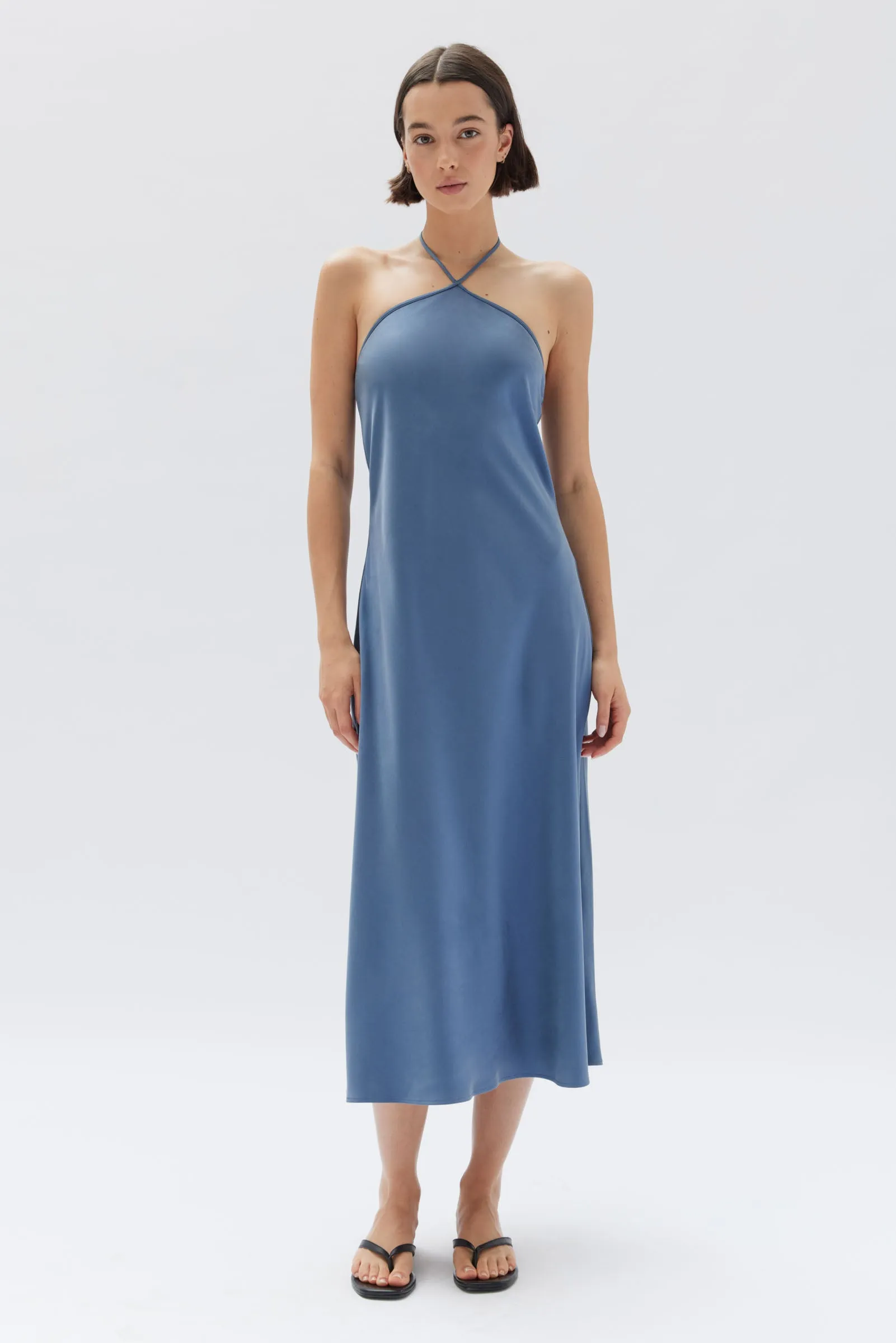 Skylar Silk Midi Dress