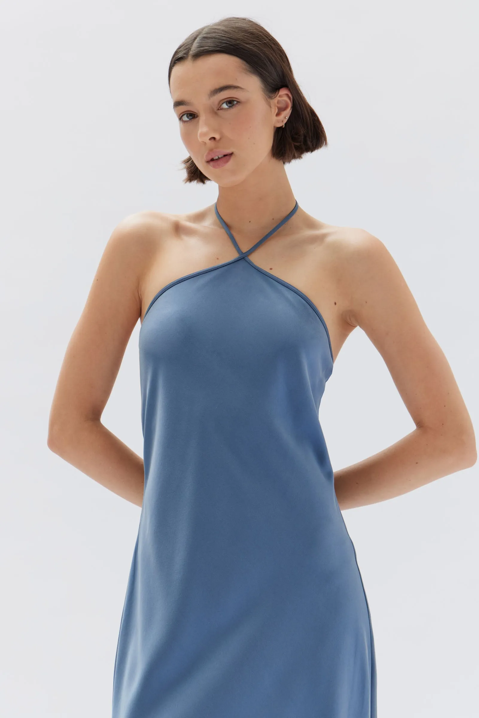 Skylar Silk Midi Dress