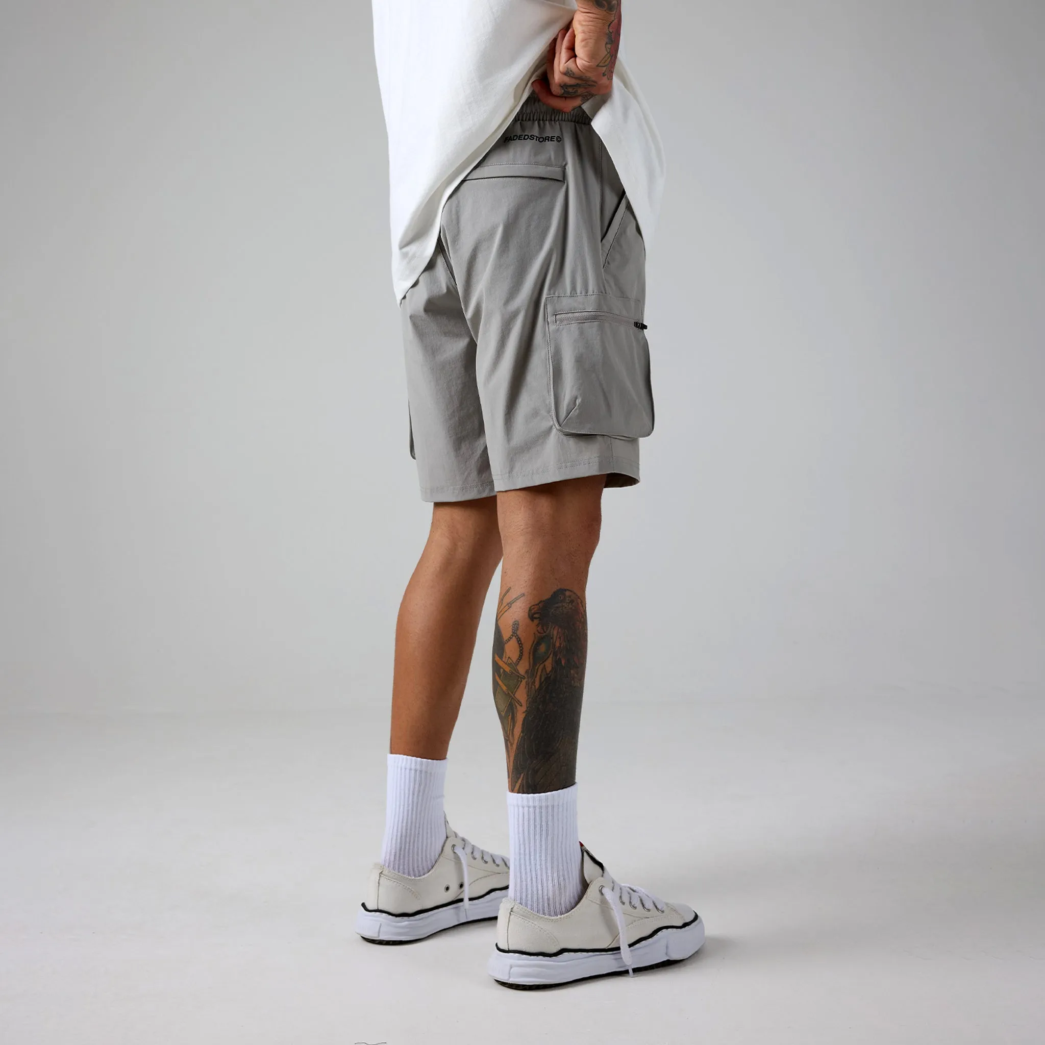 Tech Utility Short | Stone