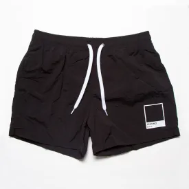 Techno Black - Swim Shorts - Black