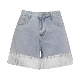 The Nashville High Waist Denim Shorts