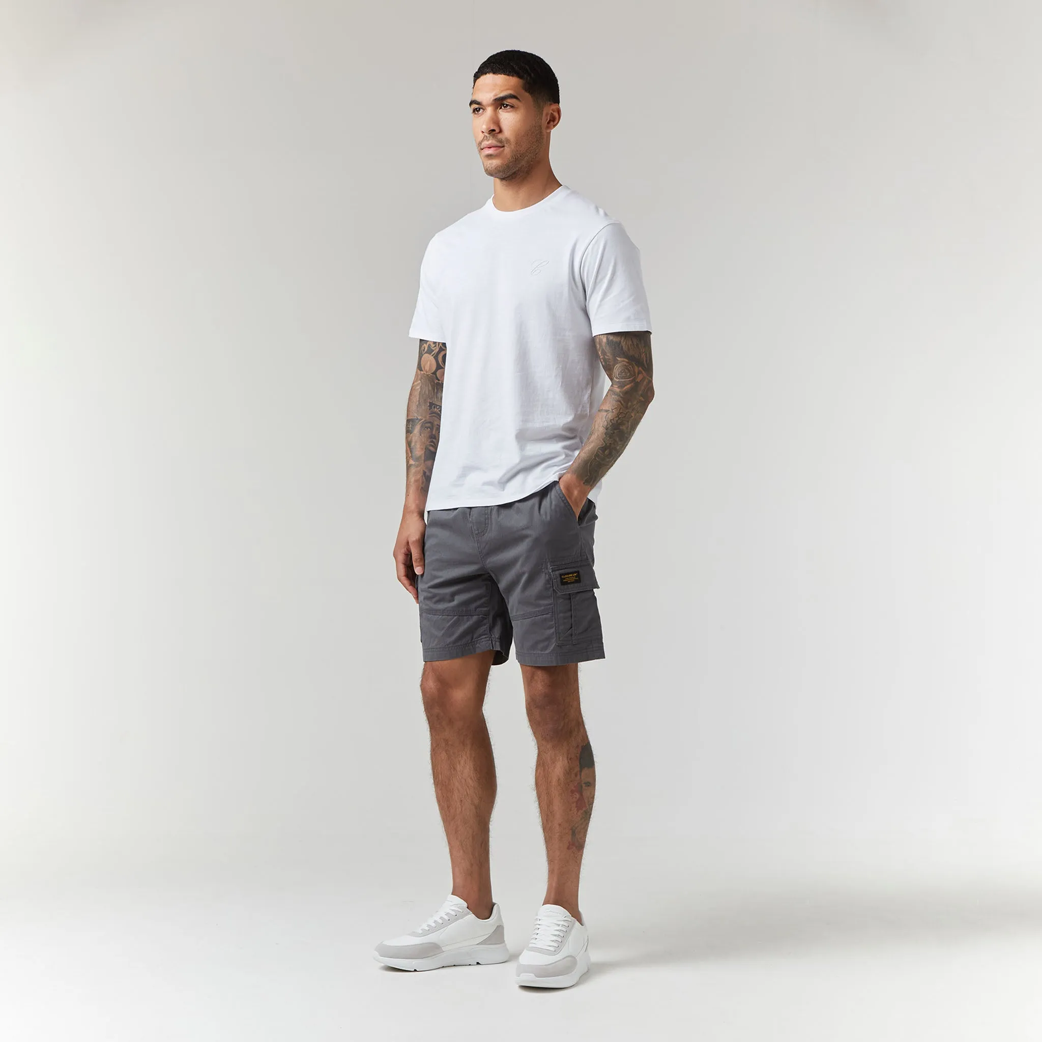 Utility Cargo Short | Charcoal