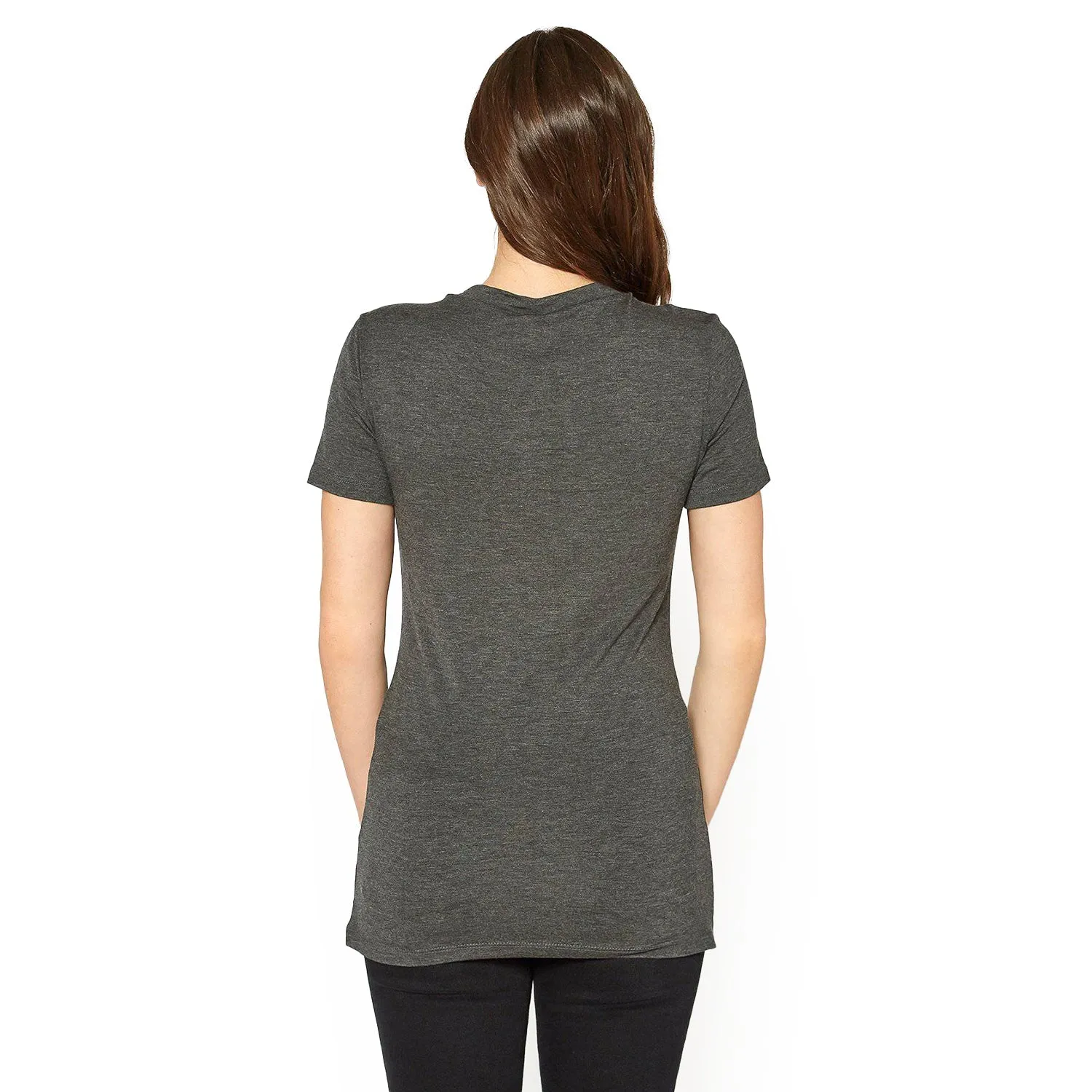 V-neck Short Sleeve Basic Tee