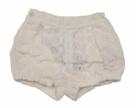 White Baby Shorts